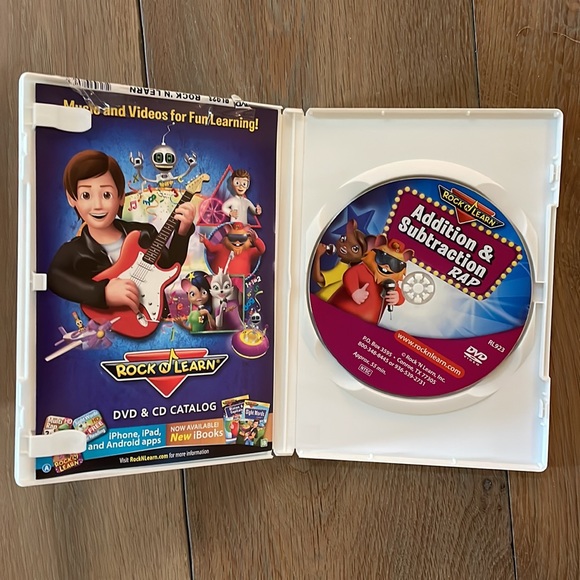 Rock N Learn Addition and Multiplication Rap DVD's - Picture 4 of 7